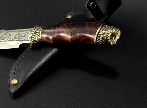 Handmade knife "OWL" - Valhallaworld