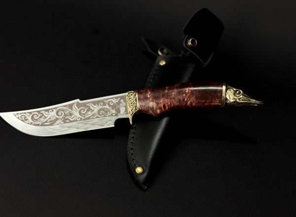 Handmade knife "FISH" - Valhallaworld