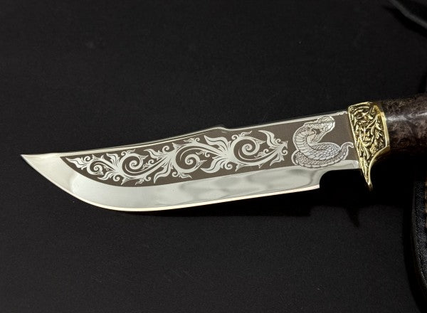 Handmade knife "SNAKE"