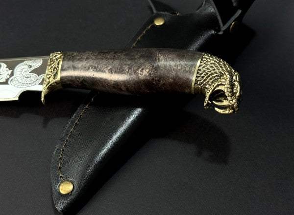Handmade knife "SNAKE"
