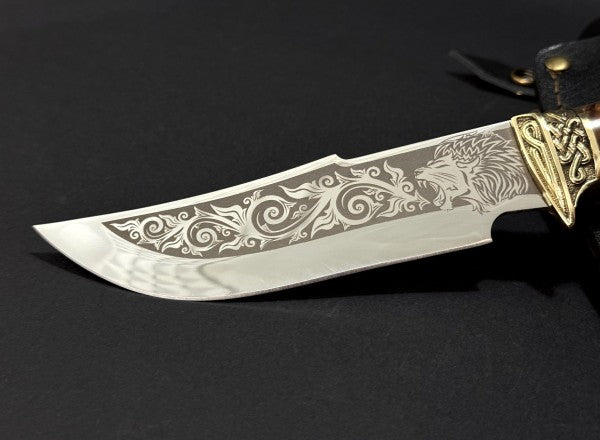 Handmade knife "LION"