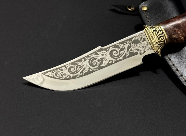 Handmade knife "WOLF" - Valhallaworld