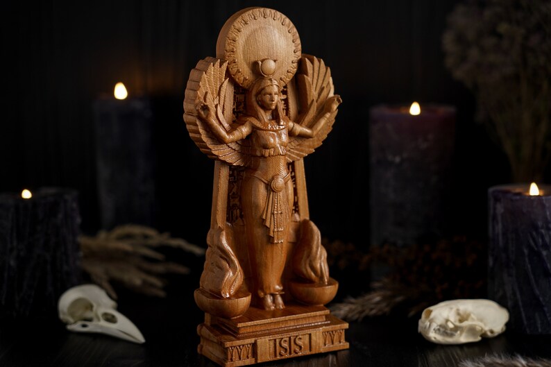 Isis Egyptian statue