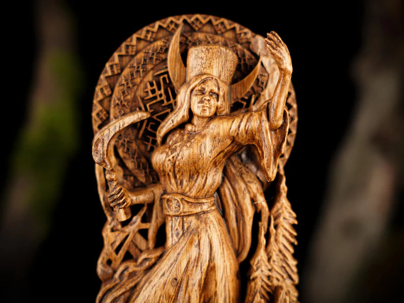 Morana Slavic Statue
