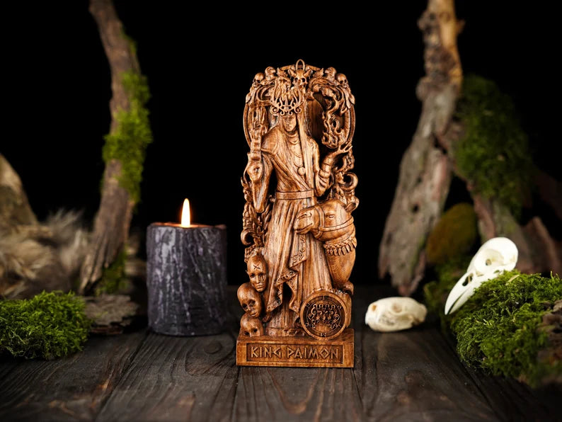 Paimon Getia Statue