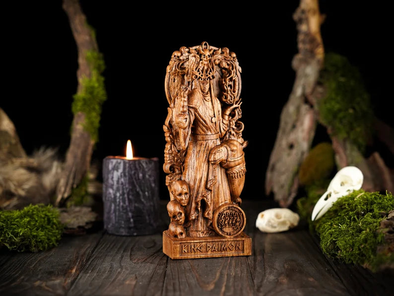 Paimon Getia Statue