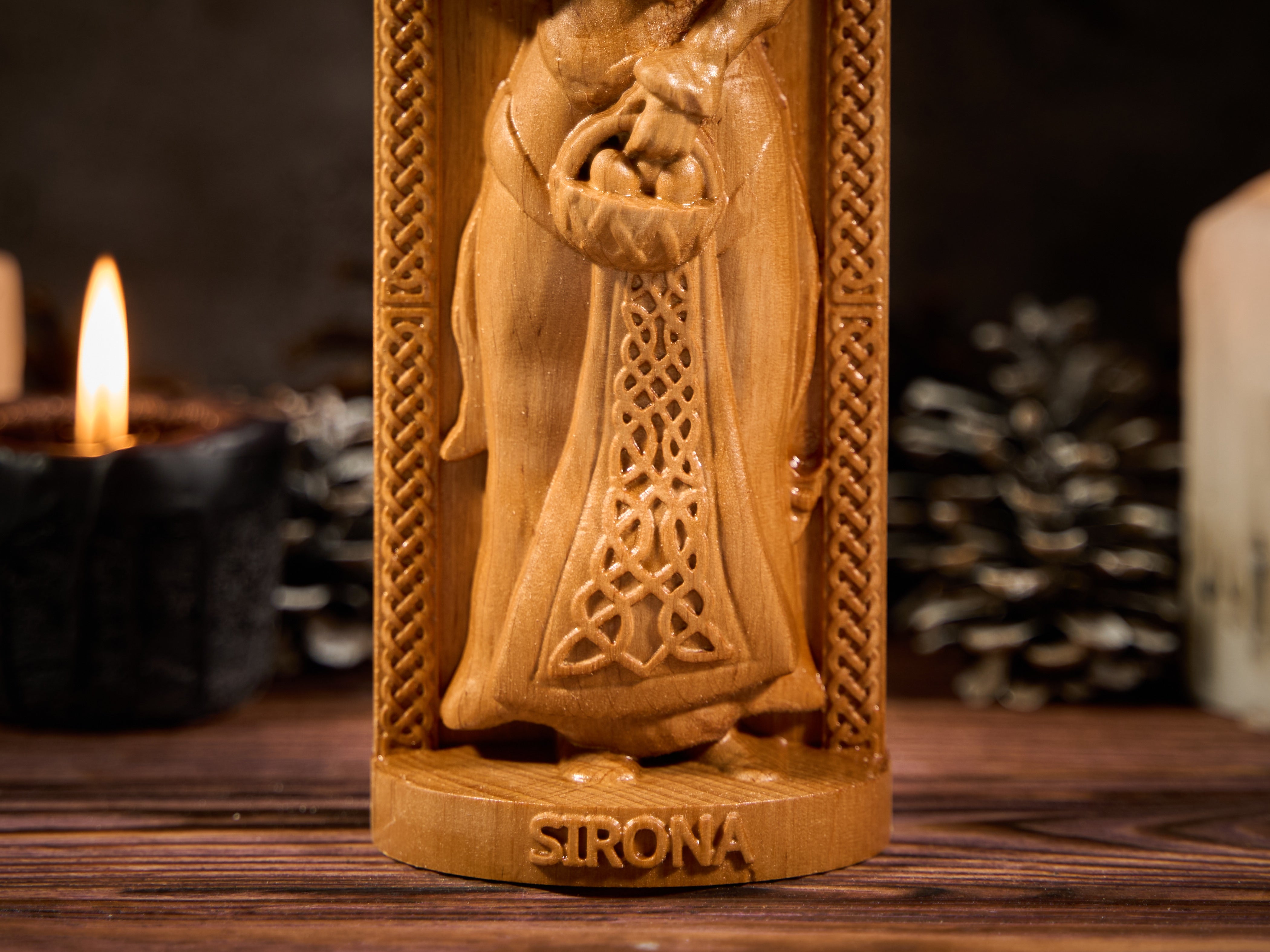 Oak Sirona Celtic statue