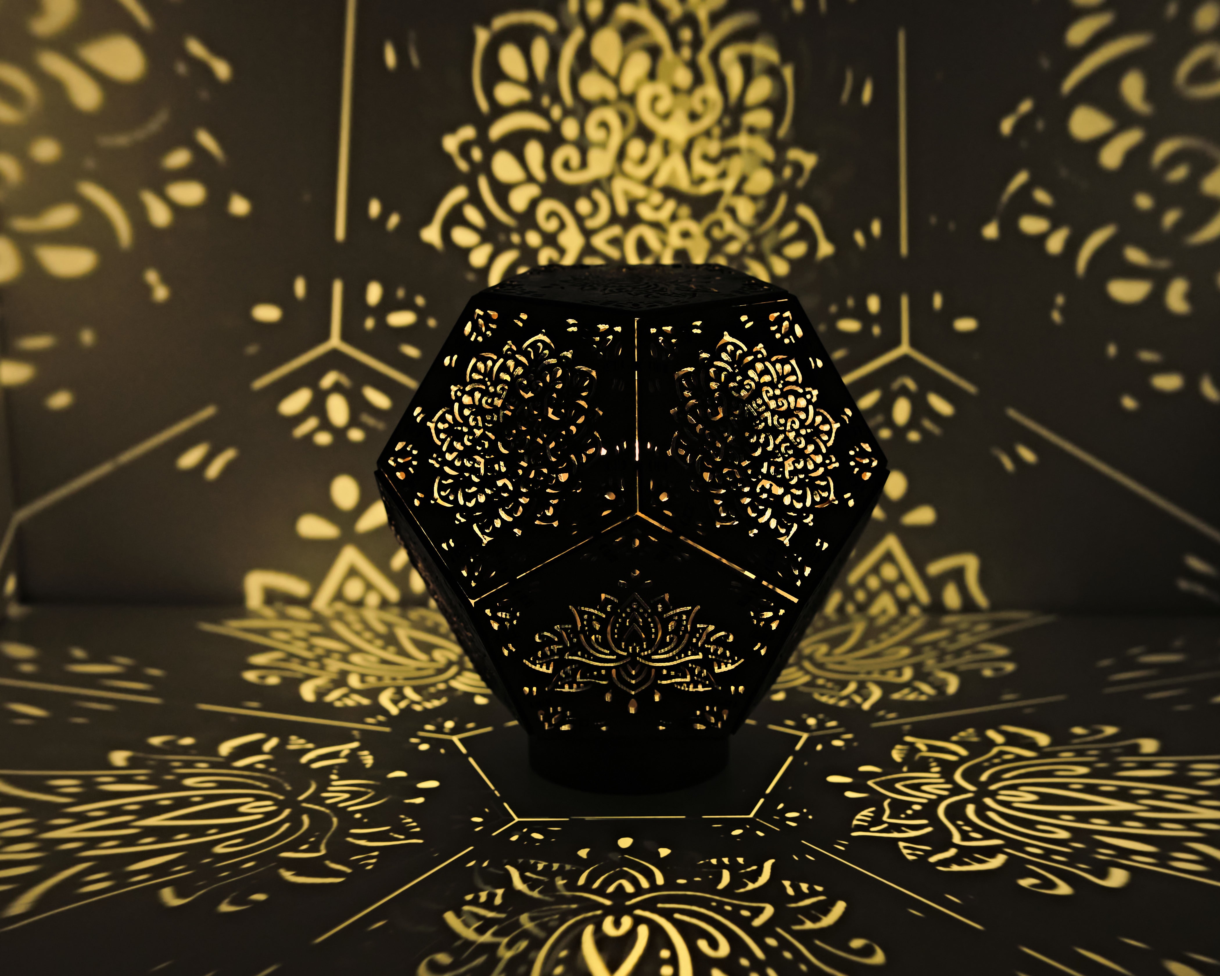 Mandala Shadow Lantern