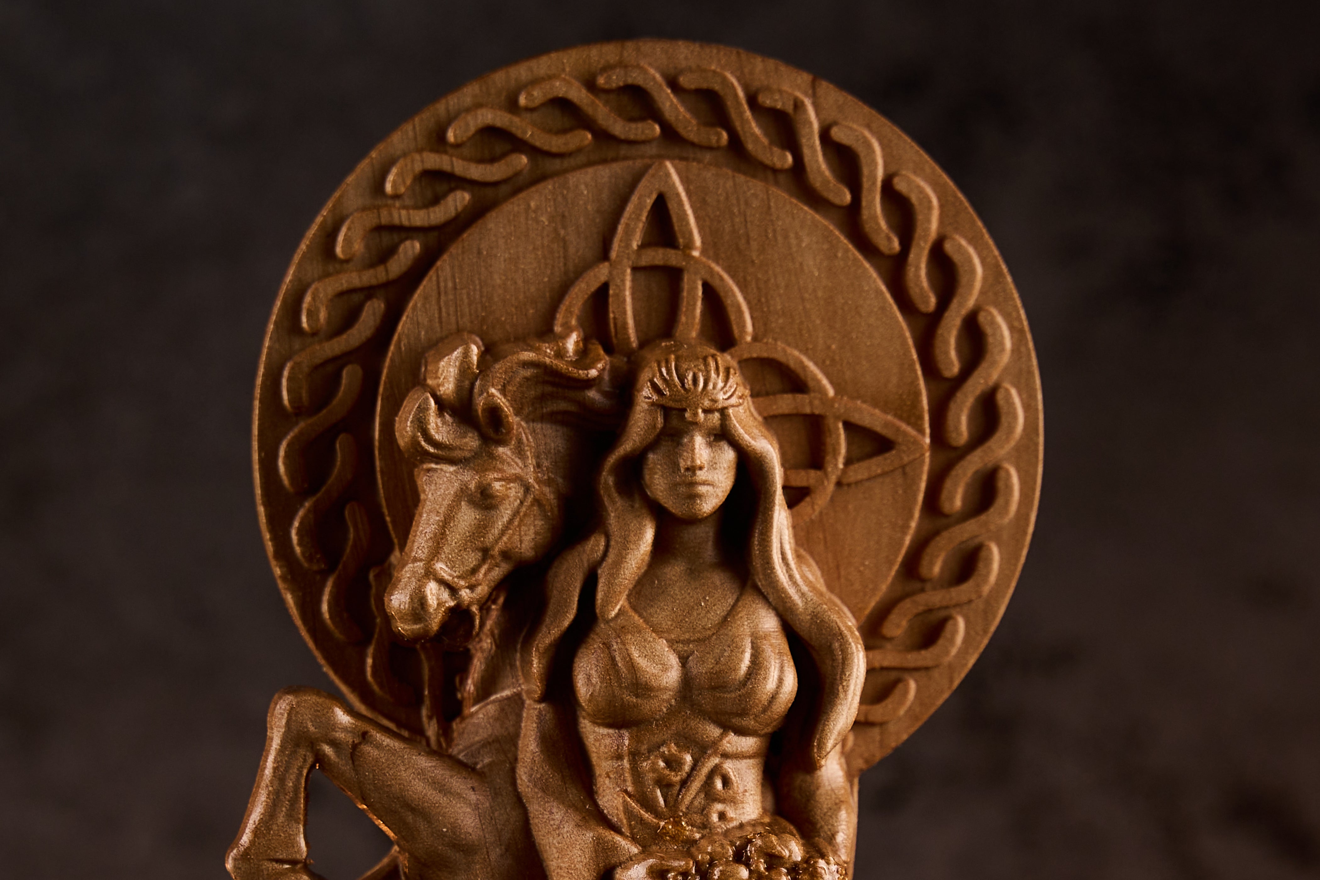 Oak Epona Celtic statue