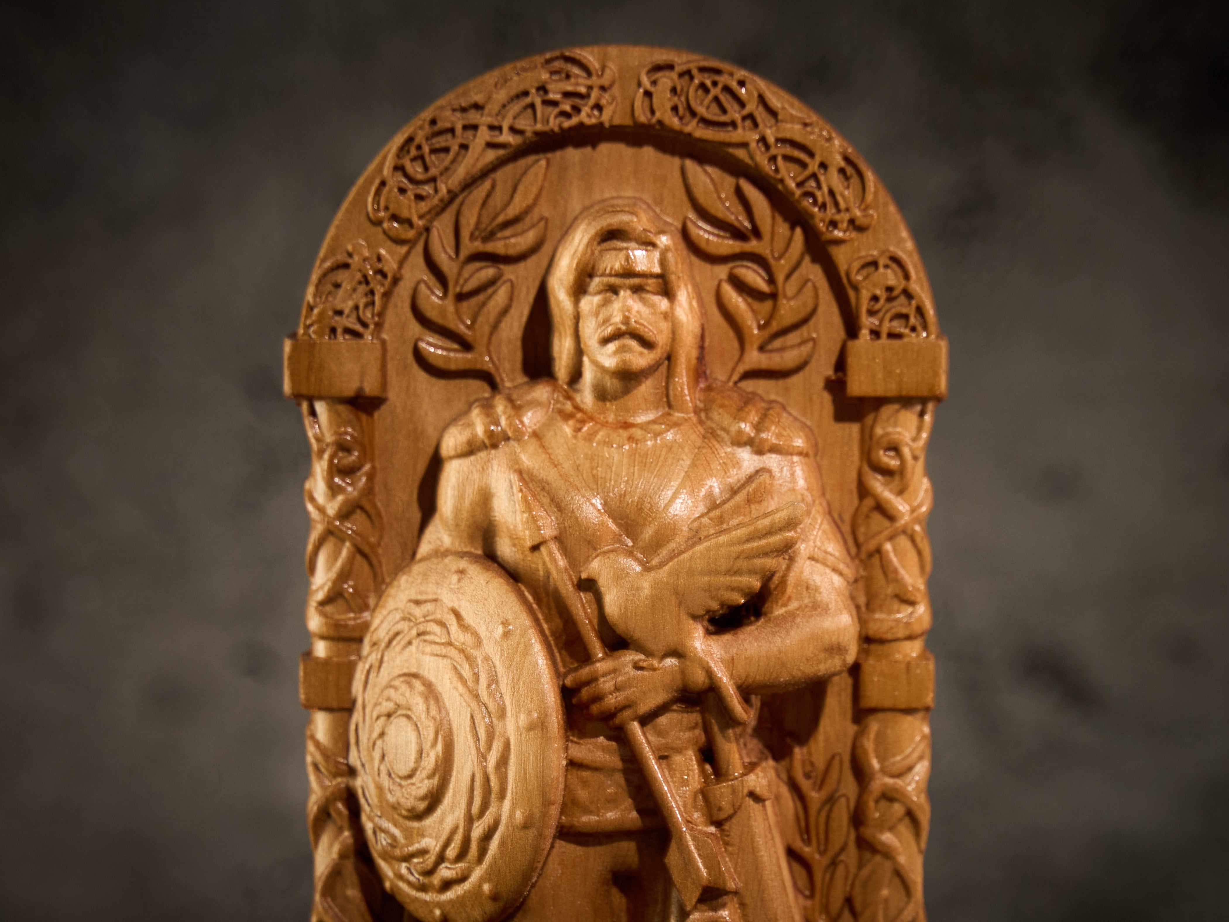 Oak Baldr Norse Statue