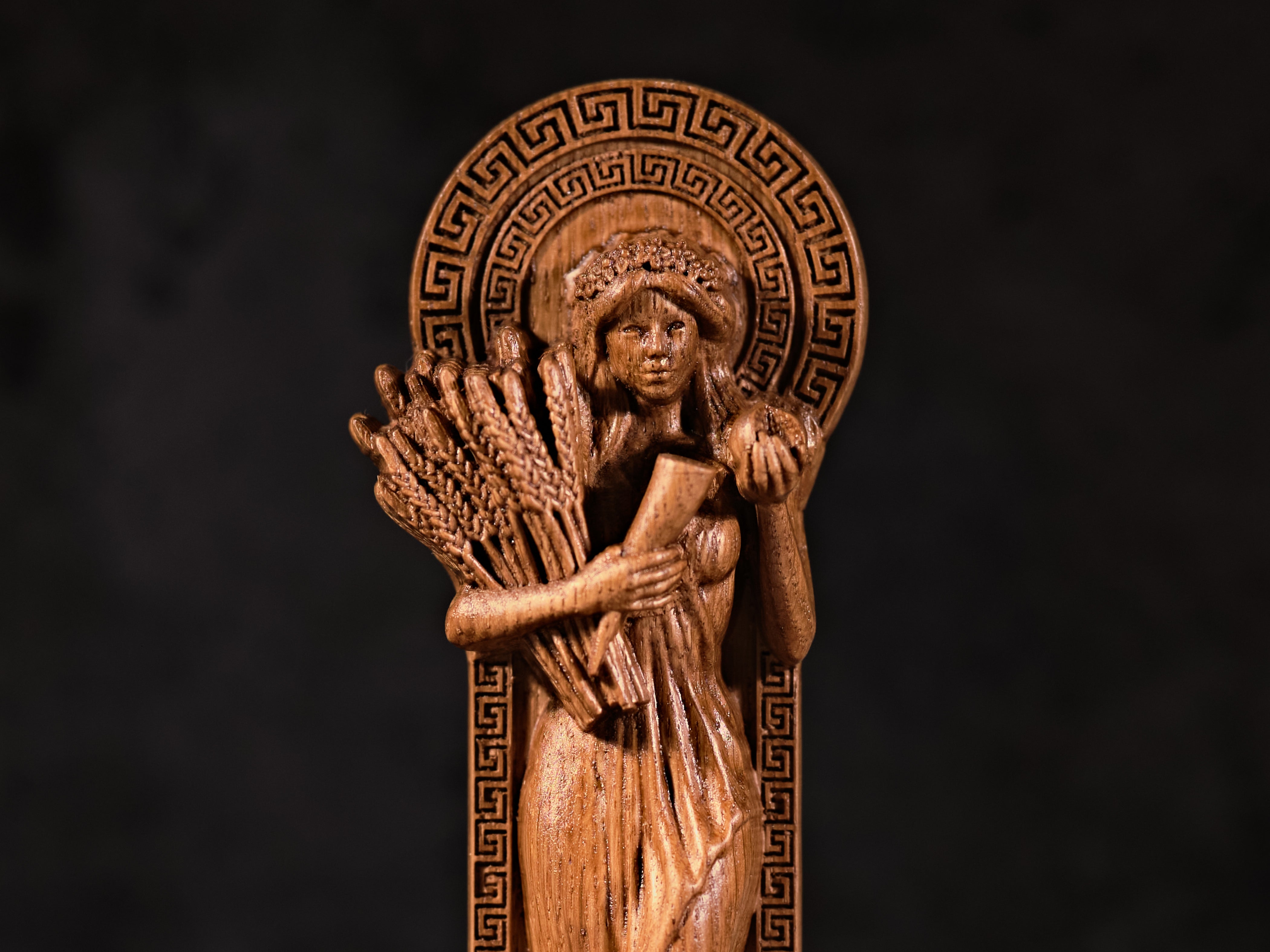 Oak Persephone Greek statue