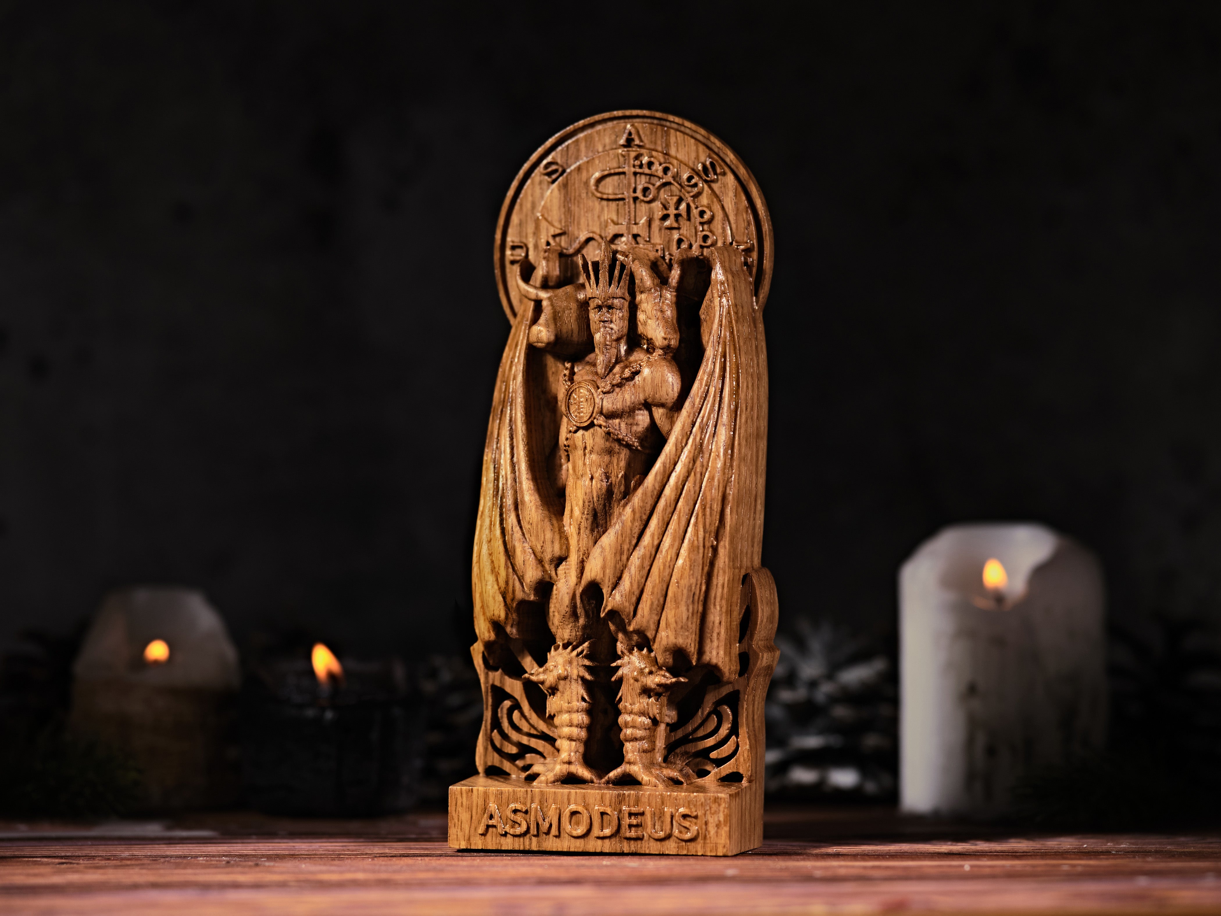 Oak Asmodeus Goetia Demon
