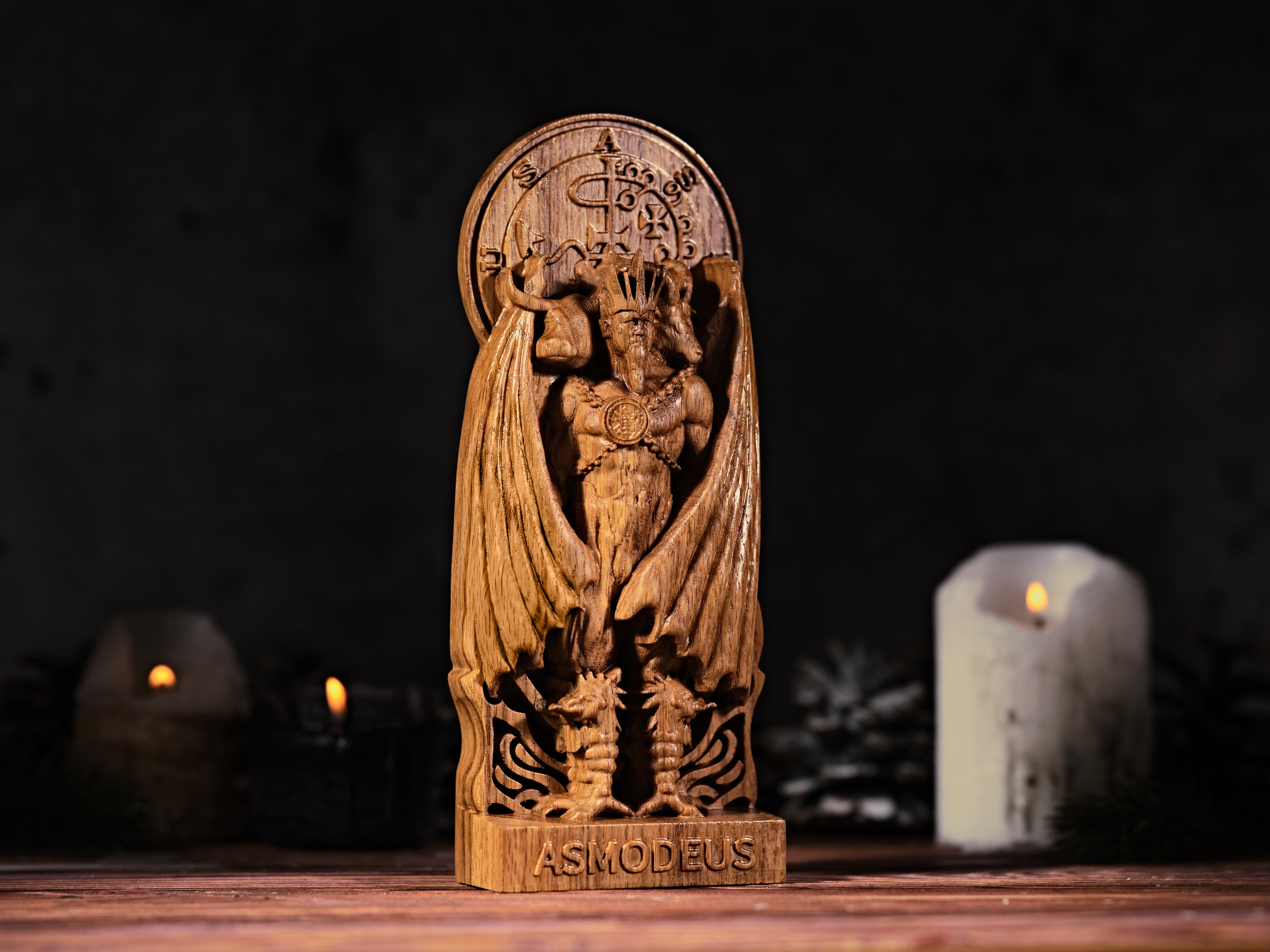 Oak Asmodeus Goetia Demon