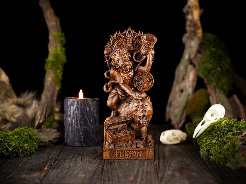 Purson Goetia Statue