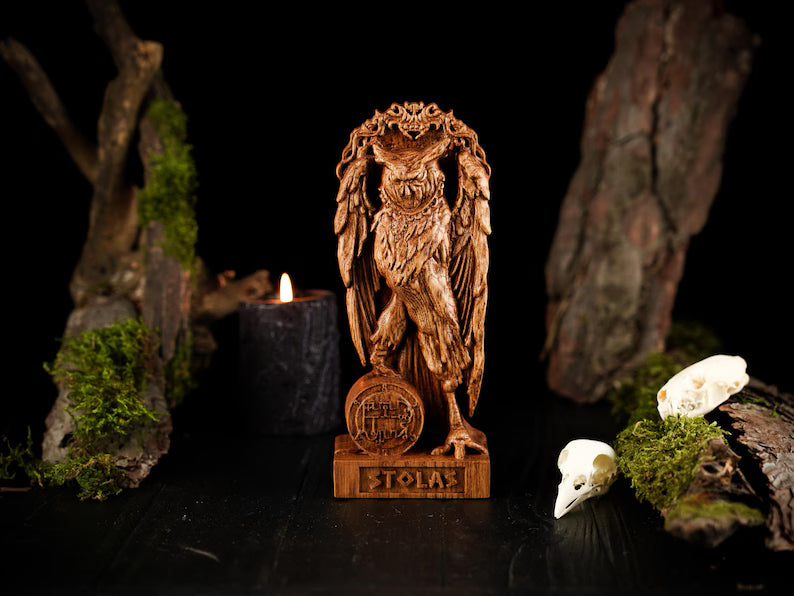 Stolas Goetia Statue