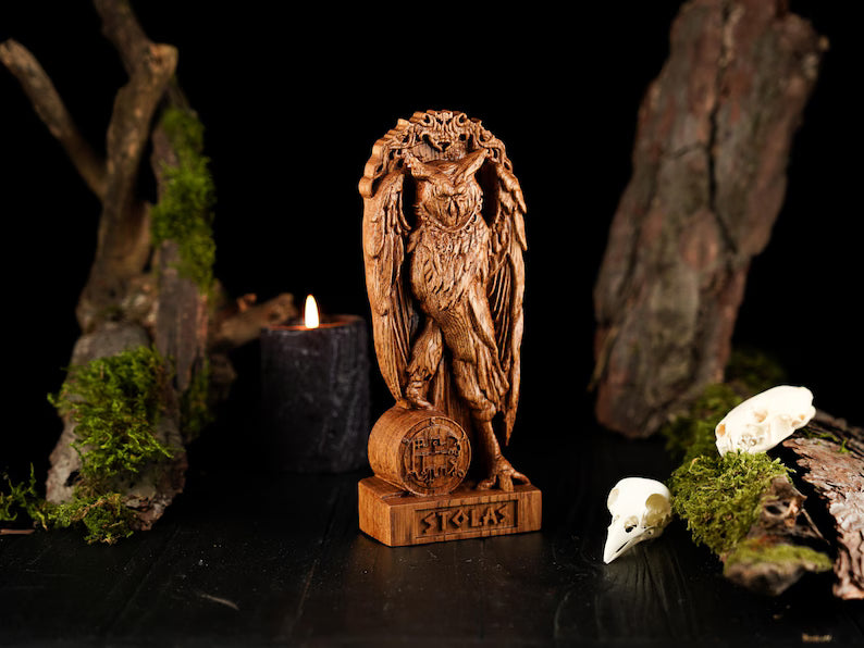Stolas Goetia Statue