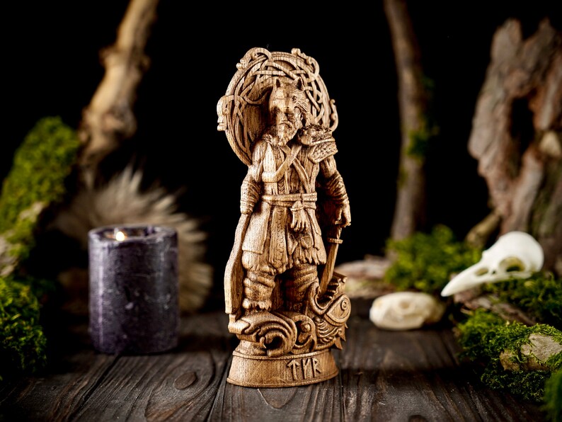Tyr god statue