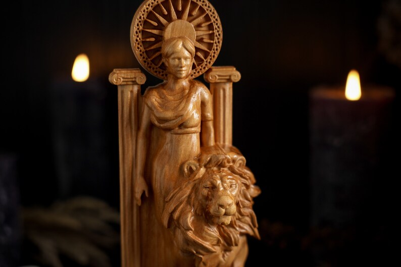 Circe goddess statue