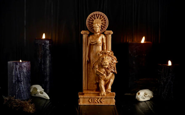 Circe goddess statue