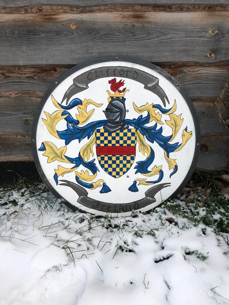 Personalized Round Shield