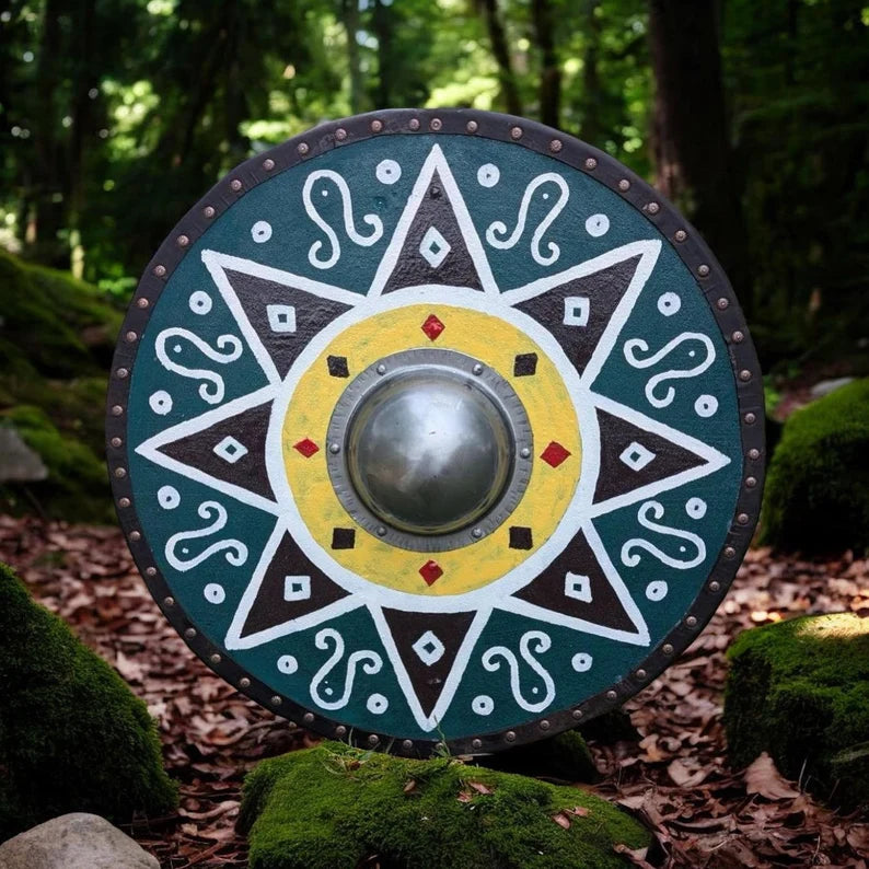 Viking Sunburst Shield