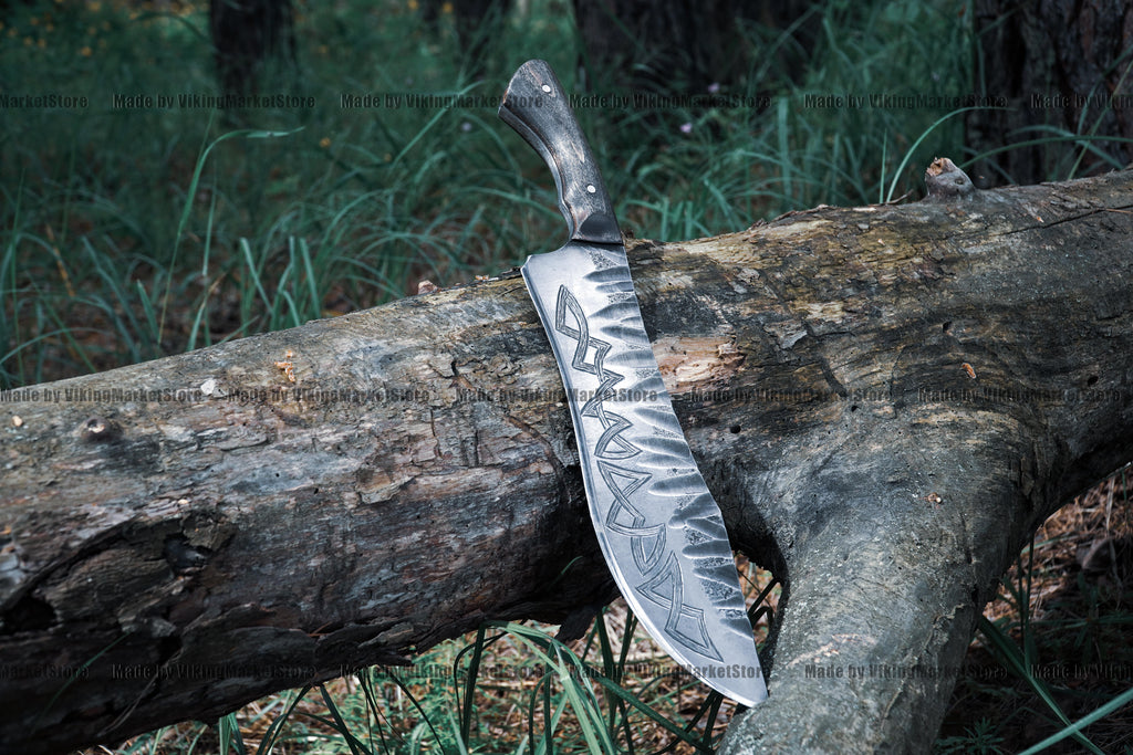 Large Engraved Machete - Valhallaworld