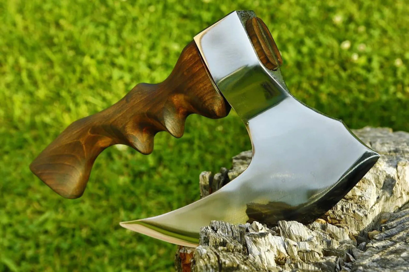 Forged BBQ axe