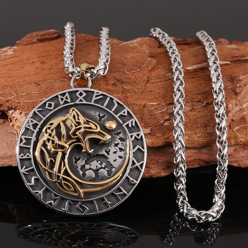 Viking Yin Yang necklace • 5-7 days delivery within USA