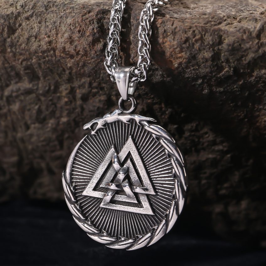 Valknut necklace • 5-7 days delivery within USA