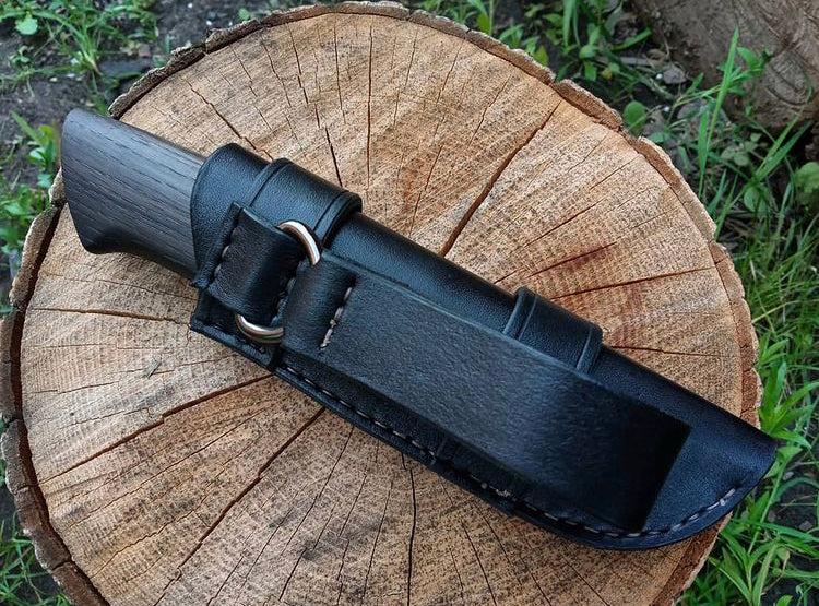 Forged engraved knife - Valhallaworld