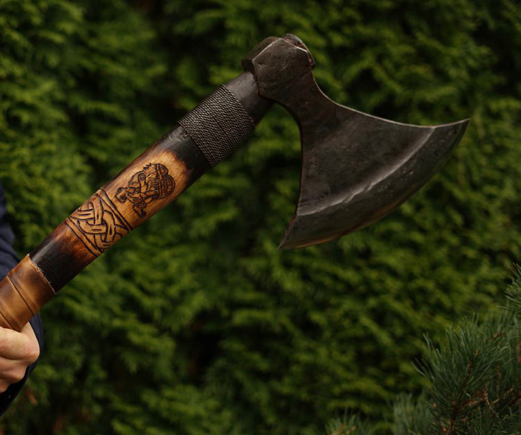 real dane axe head