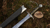 Battle ready medieval sword