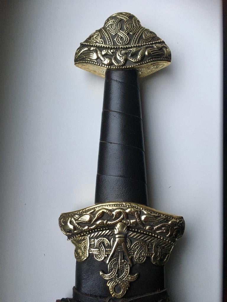 Viking king sword handle