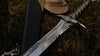 Engraved medieval sword for sale