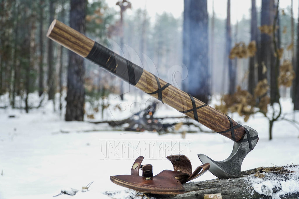 Forged Ragnar axe