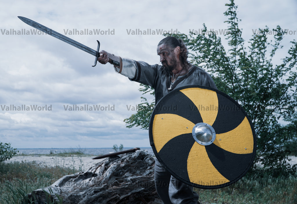 Rollo viking battle shield