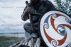 Viking shield and axe