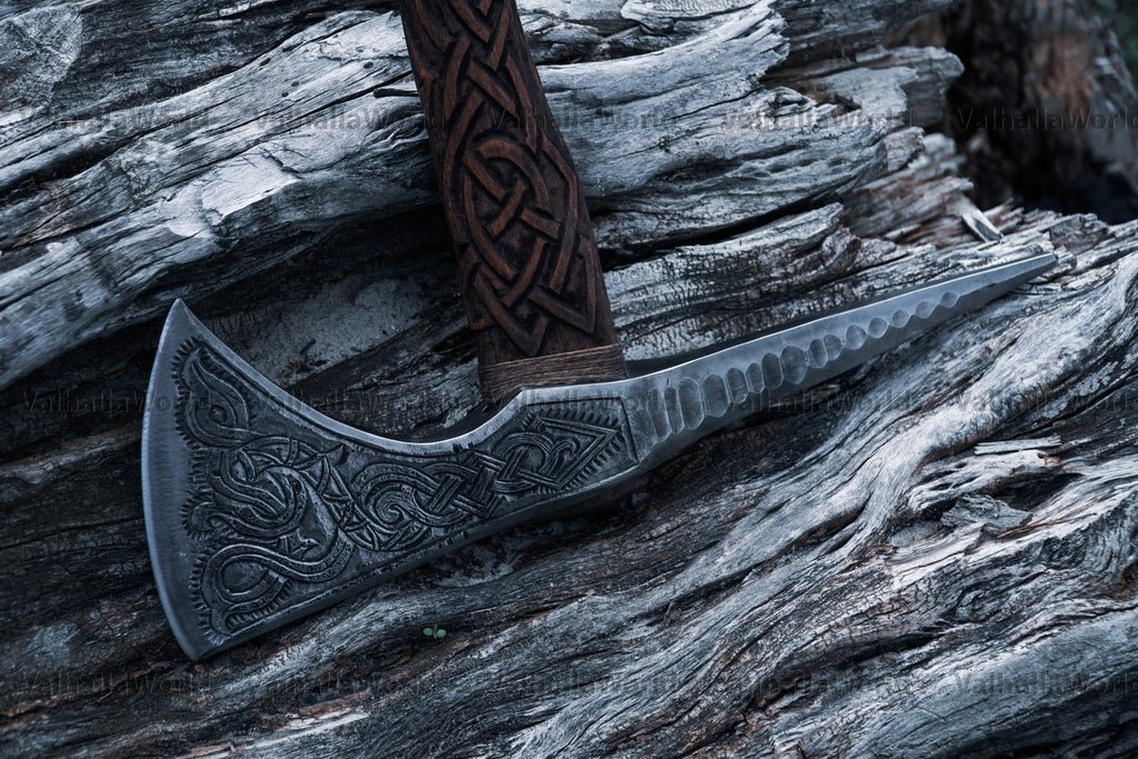 Handmade pickaxe, custom made axe for sale – Valhallaworld