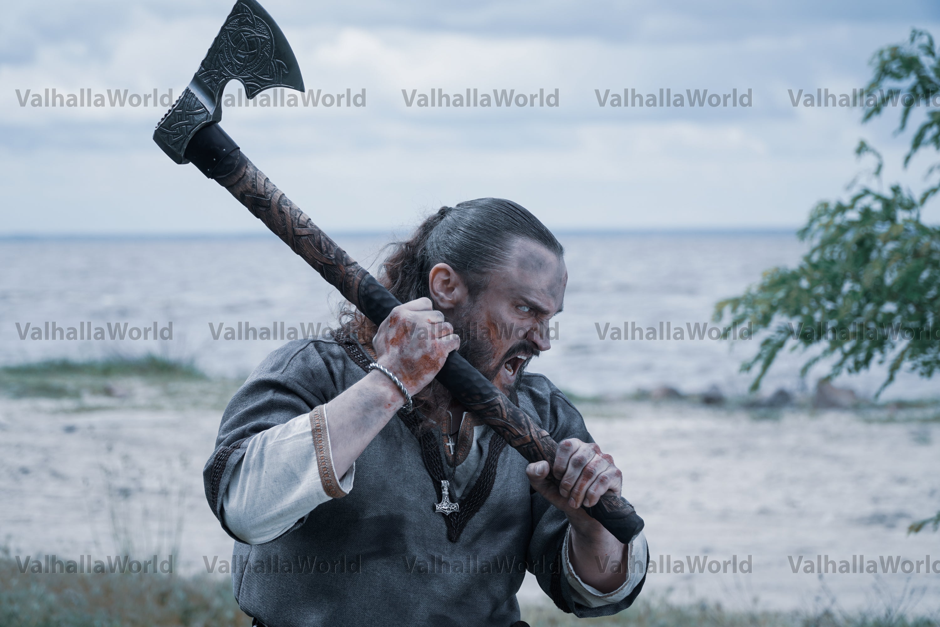 Battle viking axe for sale
