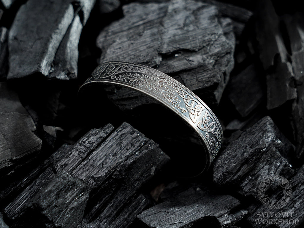 Viking tree bracelet