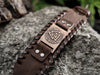 Leather Viking bracelet