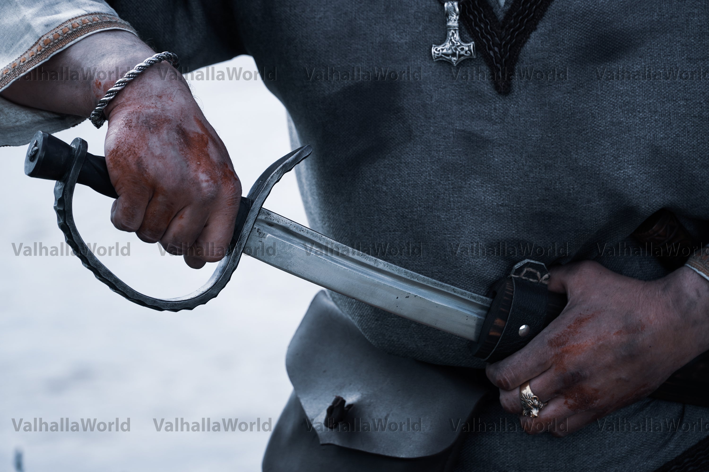 Pirate sword handle