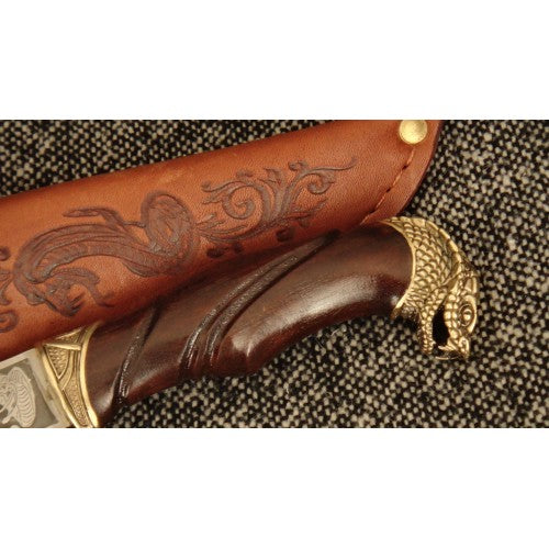 Handmade knife "SNAKE" - Valhallaworld