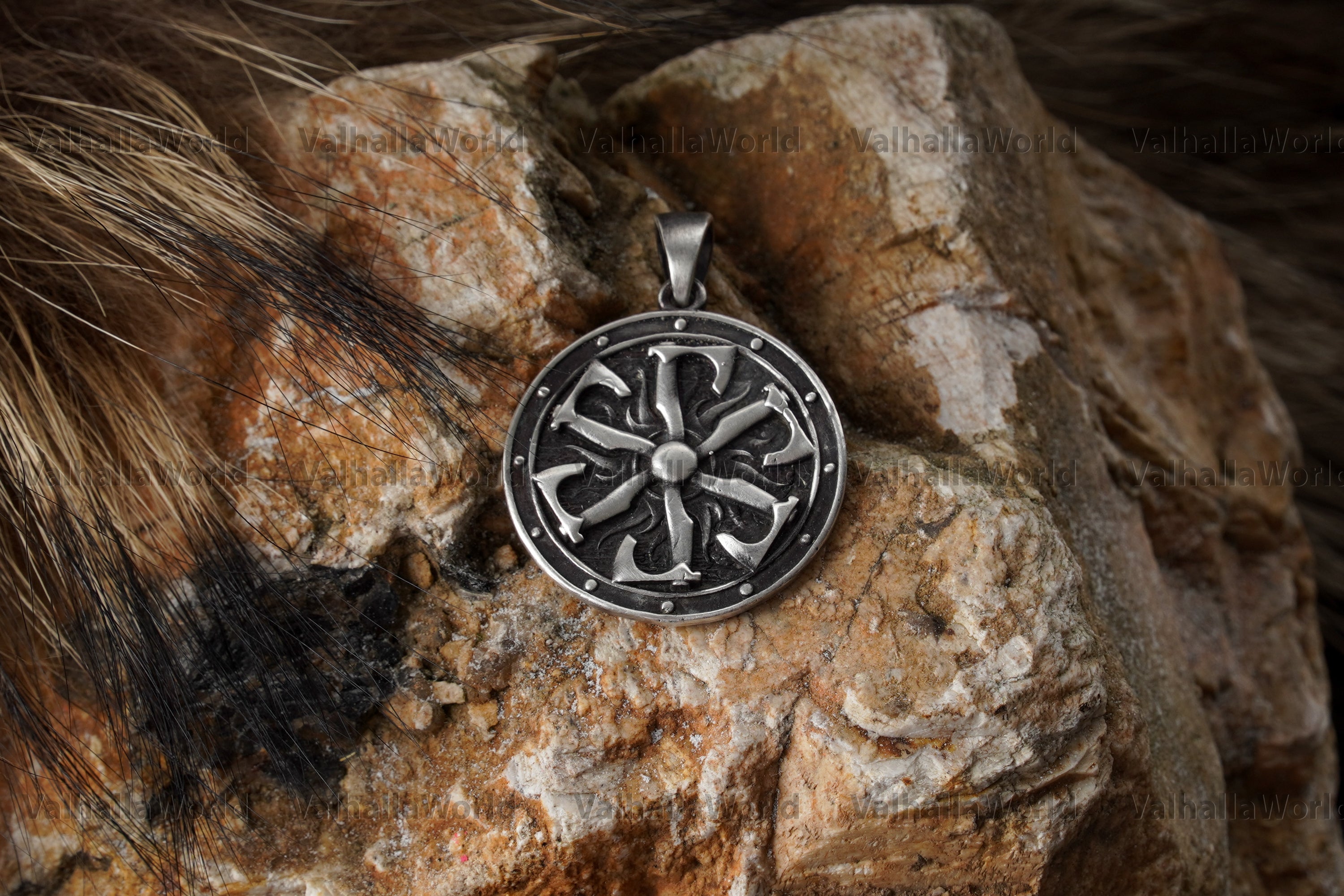 Kolovrat Slavic Pendant - Valhallaworld