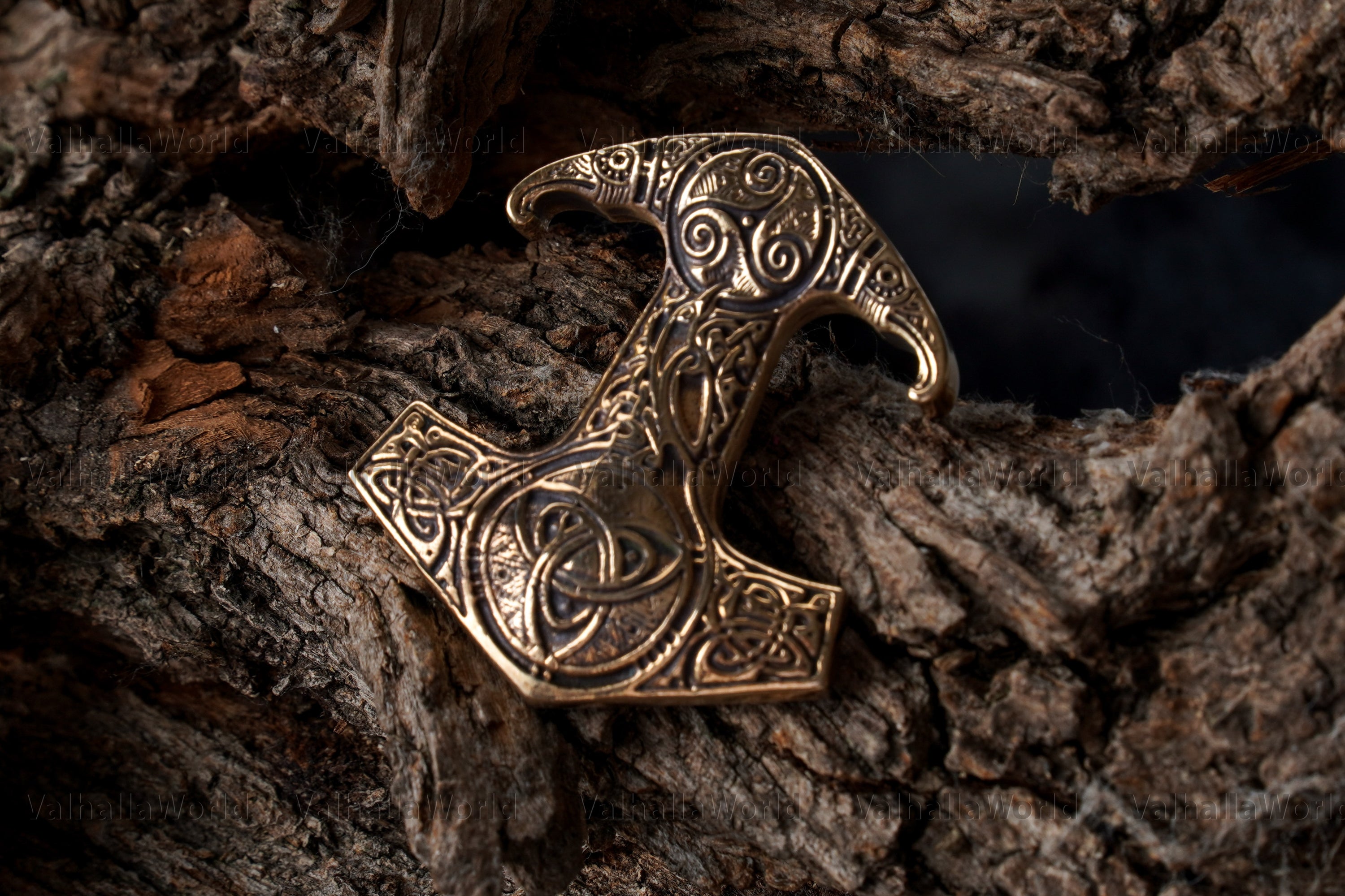 Large Mjolnir Pendant - Valhallaworld