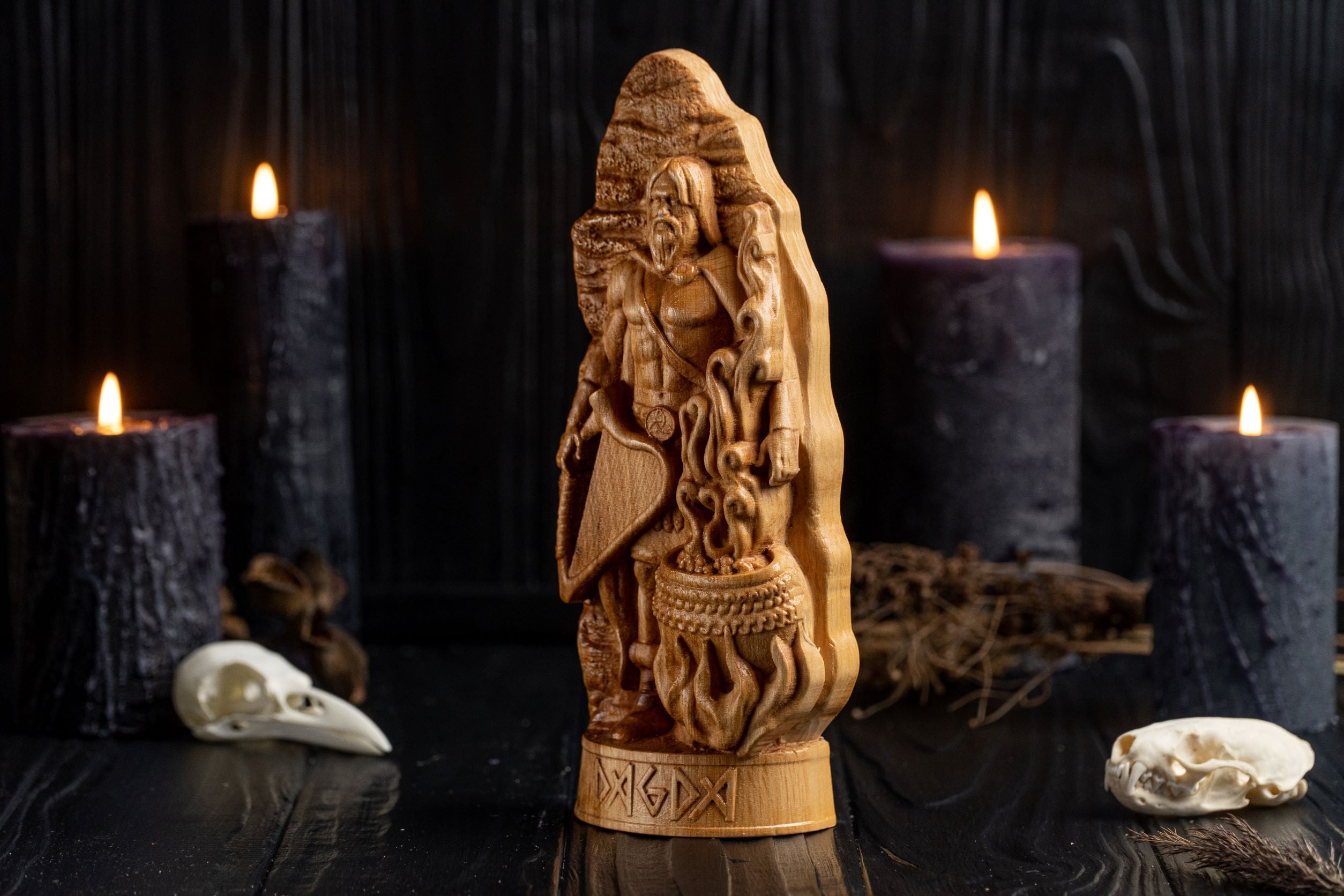 Dagda statue