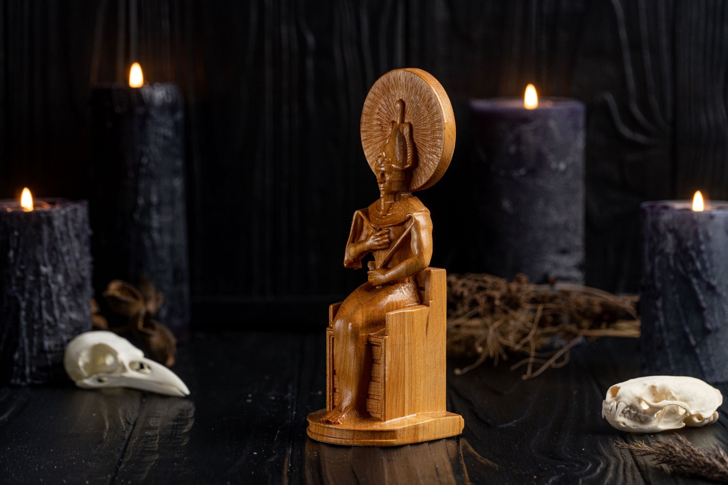 Osiris god figurine