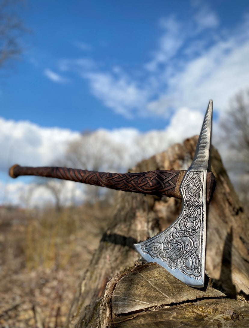 Handcrafted Pickaxe Large pickaxe for sale, handmade pick axe – Valhallaworld
