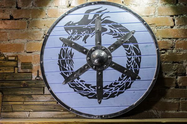 Jormungand viking shield