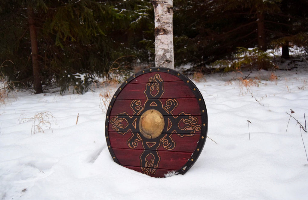 Round norse shield